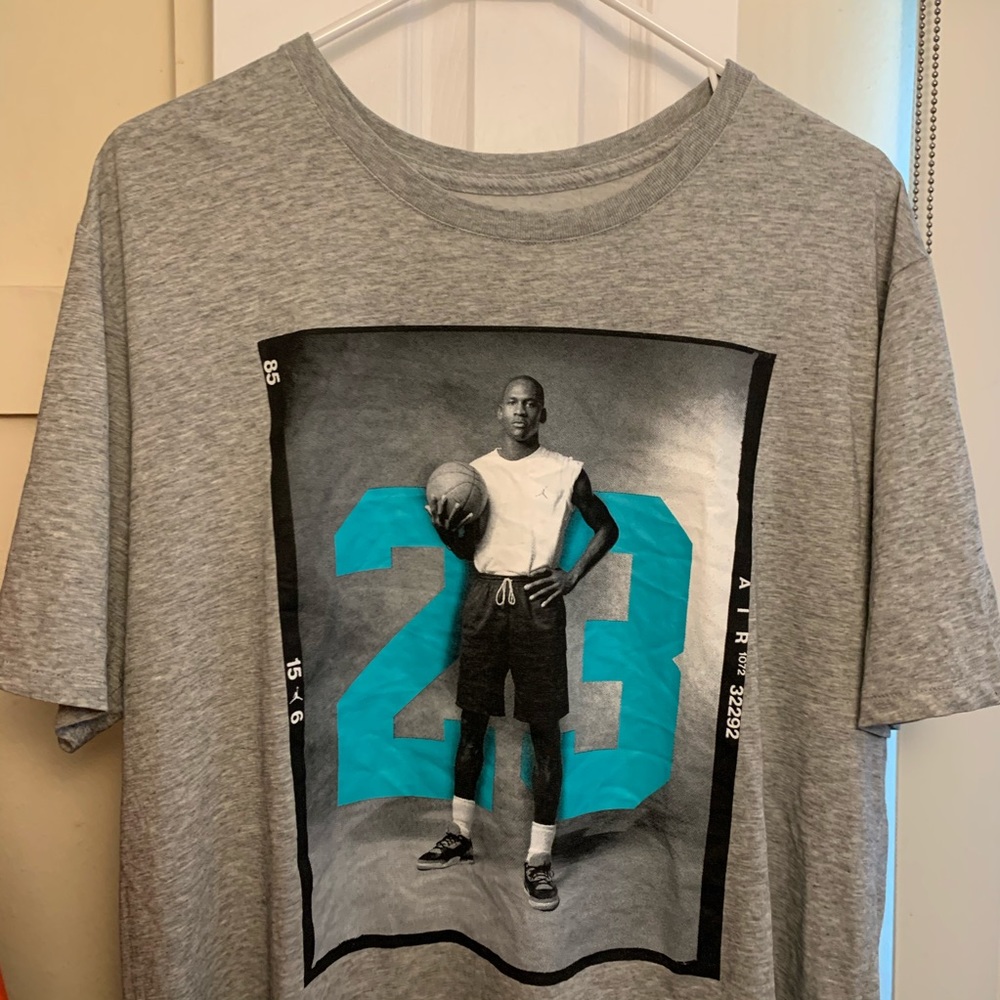 Jordan Teal Shirt